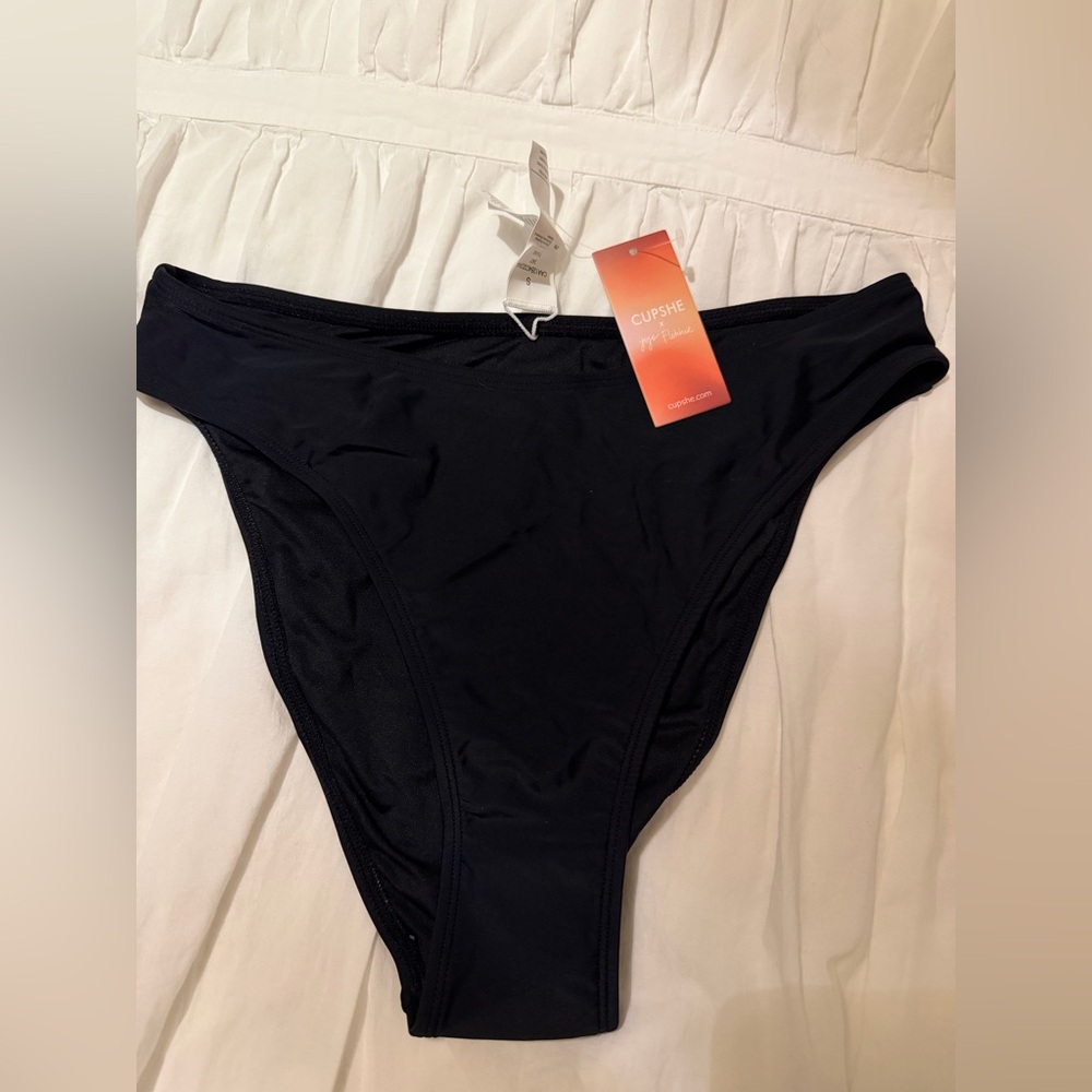 Cupshe High Rise Black Bottoms